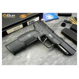 FN HERSTAL  5.7 X 28 MM THREADED BARREL Pistol. Ex