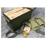 Federal 5.56mm ammunition and one Lake City olive