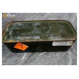 7.62x39mm ammo. 700 Rounds in total. Rusty exterio