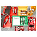 Hornady, RCBS, and Lee reloading die sets. Very Go