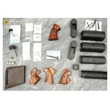 Assorted Ruger, Millett, and Pachmayr parts. Very