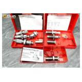 Three Hornady and Lee reloading die sets. Very goo
