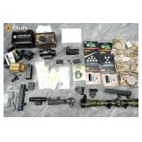 TruGlo, HiViz, and Williams optics and parts assor