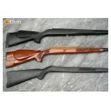 Rifle stocks. Very good Condition. Includes one gl