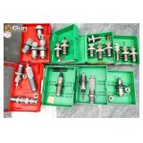 RCBS and Hornady reloading die sets. Good conditio