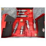 Three Hornady reloading die sets. Very Good. Inclu