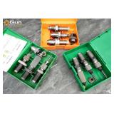 Three reloading die sets. Very Good Condition. Thi