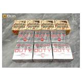 Hornady 9mm Luger handgun ammunition, 231 rounds.