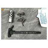 VLTOR charging handle and Rock River Arms parts. E