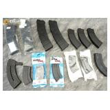 Assorted ProMag, steel, and polymer magazines. Ver