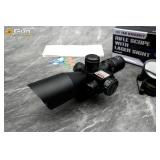 2.5-10x40E rifle scope with laser sight. Excellent