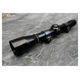 Leupold M8 4X rifle scope with rings. Very Good Co