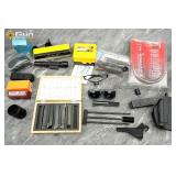 Assorted firearm gear and accessories. Very Good C