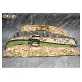 LOCAL PICK UP ONLY. Five rifle soft cases. 4 camo,