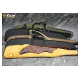 LOCAL PICK UP ONLY. Five padded soft rifle cases,