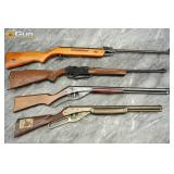 Vintage air rifles. Fair Condition. Includes a Dai
