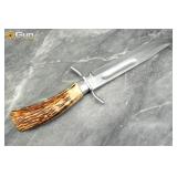 Ka-Bar, US Bayonet, and a hunting knife. Good Cond
