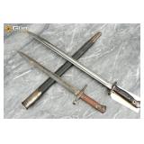 British and Italian military bayonets. Fair Condit