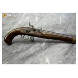 Jukar Spain .45 caliber percussion pistol. Good co