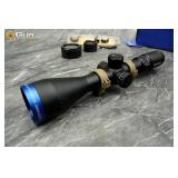 Shepherd Scope 2.5-10x50IR scope and extra rings.