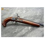Spanish Mendi percussion cap black powder pistol.