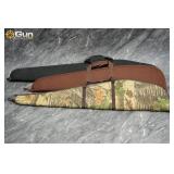 3 soft rifle cases. Good condition, with handling