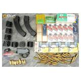 CCI, Remington, etc .22 LR ammo and magazines. App
