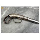 Antique percussion single-shot pocket pistol. Inco