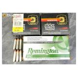 Winchester and Remington 38 SPL and 357 Mag ammo.
