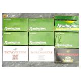 Remington and Winchester Ammo Assortment. Approx.