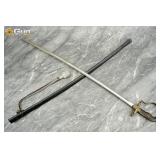 Eickhorn Model 1765 Prinz Eugen Sword with Scabbar