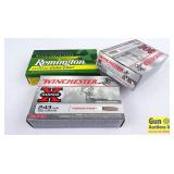 Winchester/Remington Power Point .243 CaL. Ammo. N