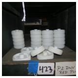 (25) P 2 DWV FLUSH RED PLUG