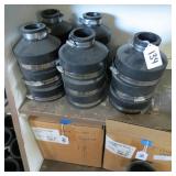 (16) FERNCO 4" - 1.5" PLAST TO PLAST