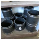 (9) INDIANA SEAL 6" - 6" CI / PLAST  TO CI / PLAST