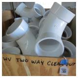 (10)  P 4 DWV TWO WAY CLEANOUT