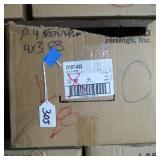 (28) P 4"X3" RED BUSHING