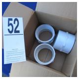 (3) P 4 SCH40 F-ADAPTER