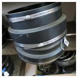 (2) INDIANA SEAL 10" - 10" CL TO CI / PLAST