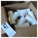 (24) P 4 PVC GAS WYE