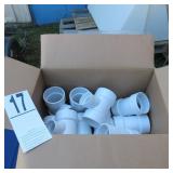 (10) P 4 DWV 3X3X 2 RED SAN TEE