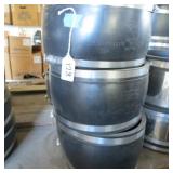 (3) INDIANA SEAL 10" - 10" CI / PL - CI / PL