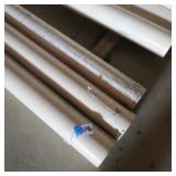 BUNK & STACK OF 4" SCH 40 PVC PIPE 10