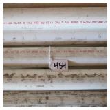 THREE BUNKS OF 2" SCH 40 PVC PIPE 10