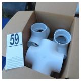 (4) P 4 SCH40 CROSS