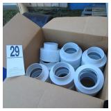 (12)  P 6 6 X 4 PIPE INCREASER REDUCER