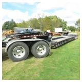 2007 TEREX LOAD KING 55 TON TRI AXLE LOWBOY TRAILE