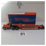FIRST GEAR 1/25TH MACK B MODEL W/ LOWBOY TRAILER