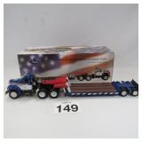 FIRST GEAR 1/25TH MACK B MODEL W/ LOWBOY TRAILER