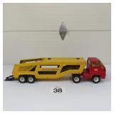 TONKA  CAR CARRIER TRACTOR TRAILER